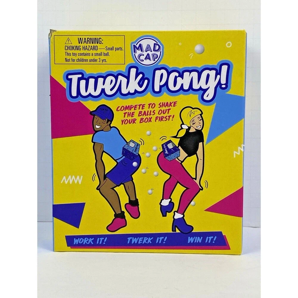 Twerk Pong! by Fizz Creations ADULT Novelty Party Dancing Game NEW Sealed